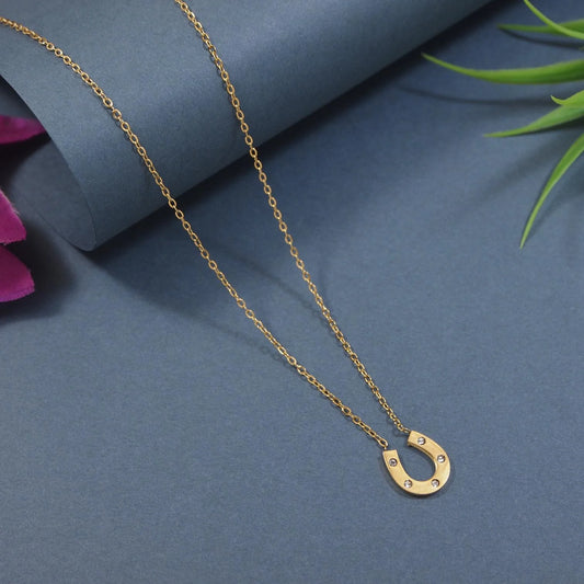 BUY ONE GET ONE FREE Stainless Steel Necklace - Shape U