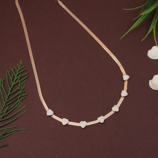 BUY ONE GET ONE FREE Stainless Steel Necklace Angel Hearts